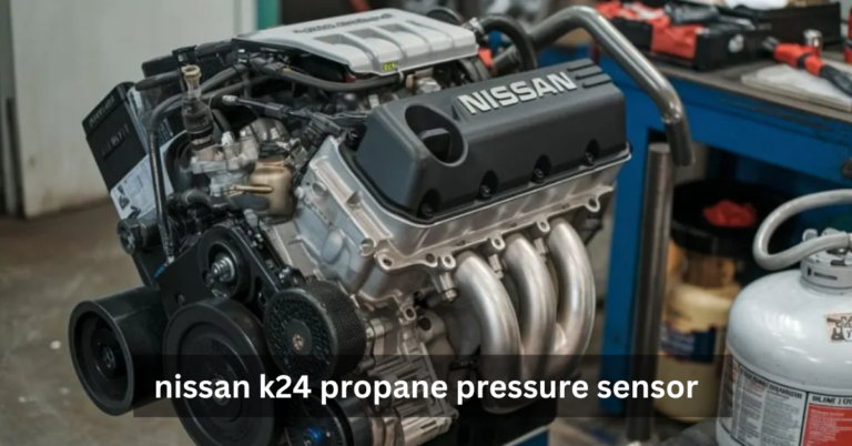 Nissan K24 Propane Pressure Sensor: Tips & Fixes