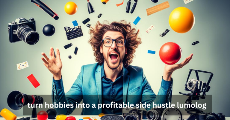 Turn Hobbies into a profitable Side Hustle Lumolog And More